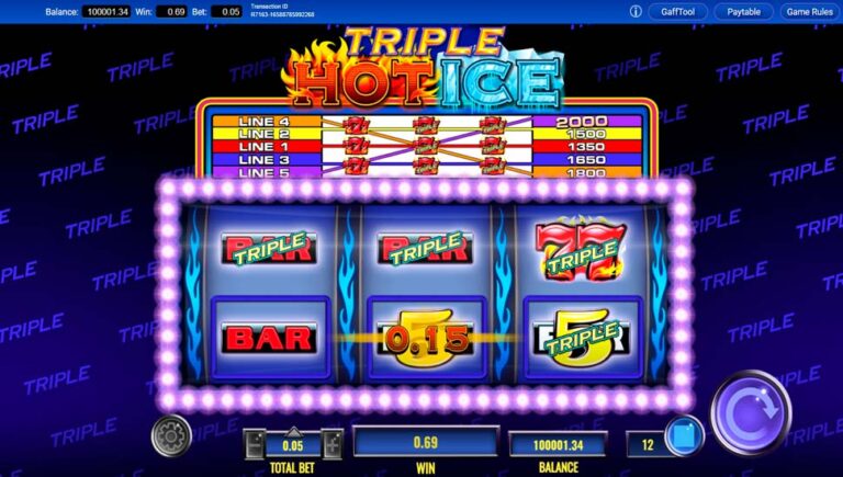 Triple Hot Ice